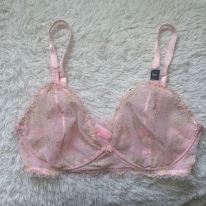 NWT Victoria’s Secret 34DD Dream Angels Unlined Plunge Lace